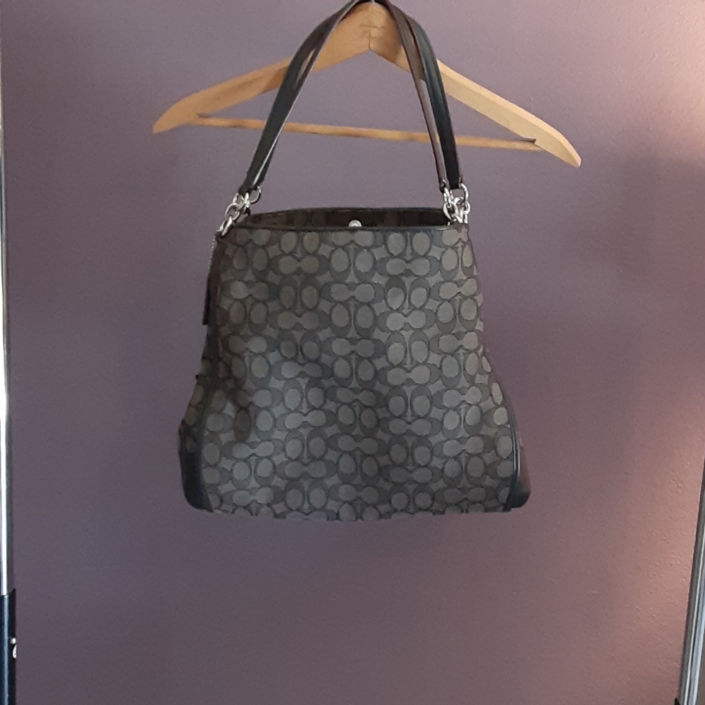 Coach Signature Canvas Bag